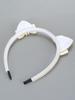 1PC Elegant Cat Ear Pearl Hairbands Fashion Women's Rhinestone Headband Hair Hoop Hair Bands for Girls Hair Accessories