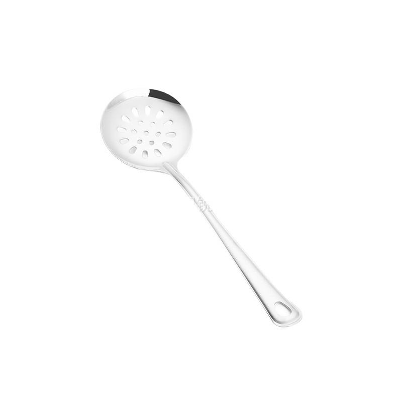 Stainless Steel Kitchen Utensil Set: Serving Spoon, Ladle, Flat Spatula, Slotted Spatula, Small Ladle