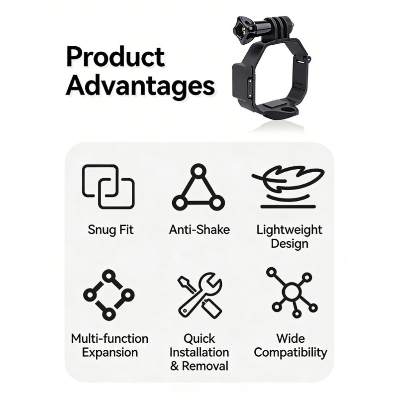 Lightweight Body Top Mount Extension Bracket for Mini 5 Professional Drones Ensuring Secure Bracket Adapter Drones Accessories