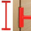 Door Hinges Gap Adjusting Wrench Humanized Operation Design Round Bolt Door Hinge Adjustment Tools Door Hinge Repair Tools