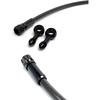 60CM Universal Motorcycle Brake Line Aluminum Head Fuel Line Disc Brake Hose Parts For ATV Motorcycle Motocross