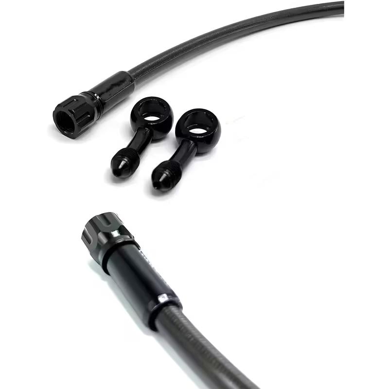 60CM Universal Motorcycle Brake Line Aluminum Head Fuel Line Disc Brake Hose Parts For ATV Motorcycle Motocross