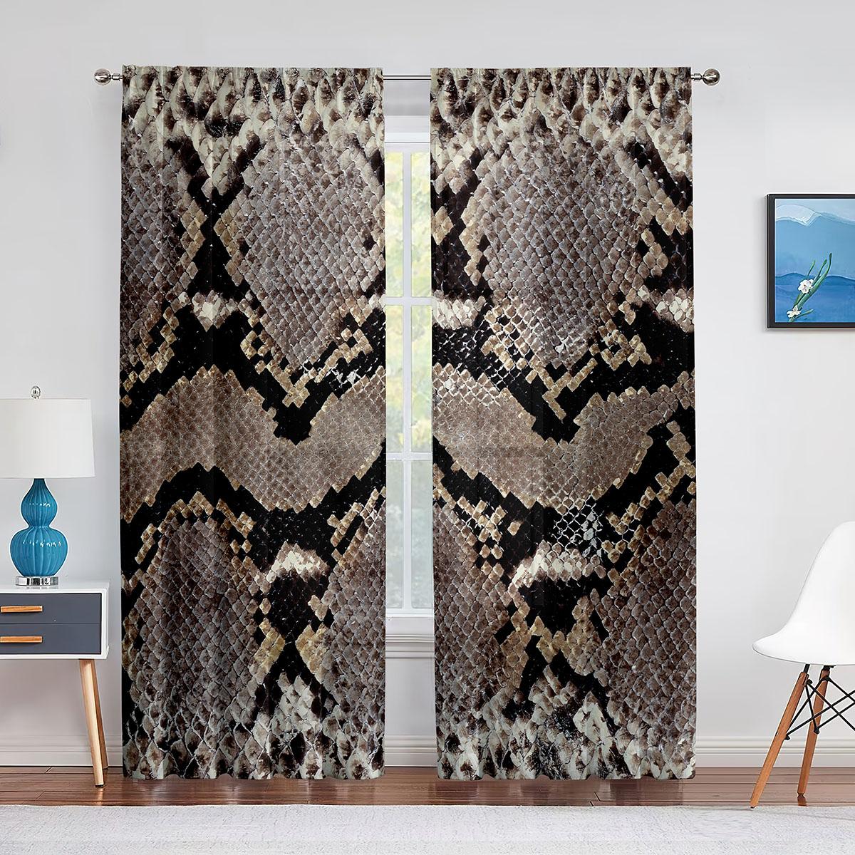 Змеиный коричневый змеиный узор — фото 9