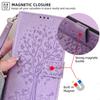 For Realme GT5 Pro 5G Case Deer Tree Imprinted PU Leather Flip Wallet Phone Cover