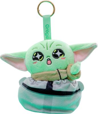 Hot Toys ZAKKA Cosby Plush Star Wars Grogu: Best In the Galaxy Grogu (Mandalorian Helmet)