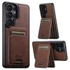 2 In 1 Detachable Lychee Grain Magnetic Leather Phone Case for Samsung S26 Ultra S25 Plus S24 S23 S22 Wireless Charging Cover