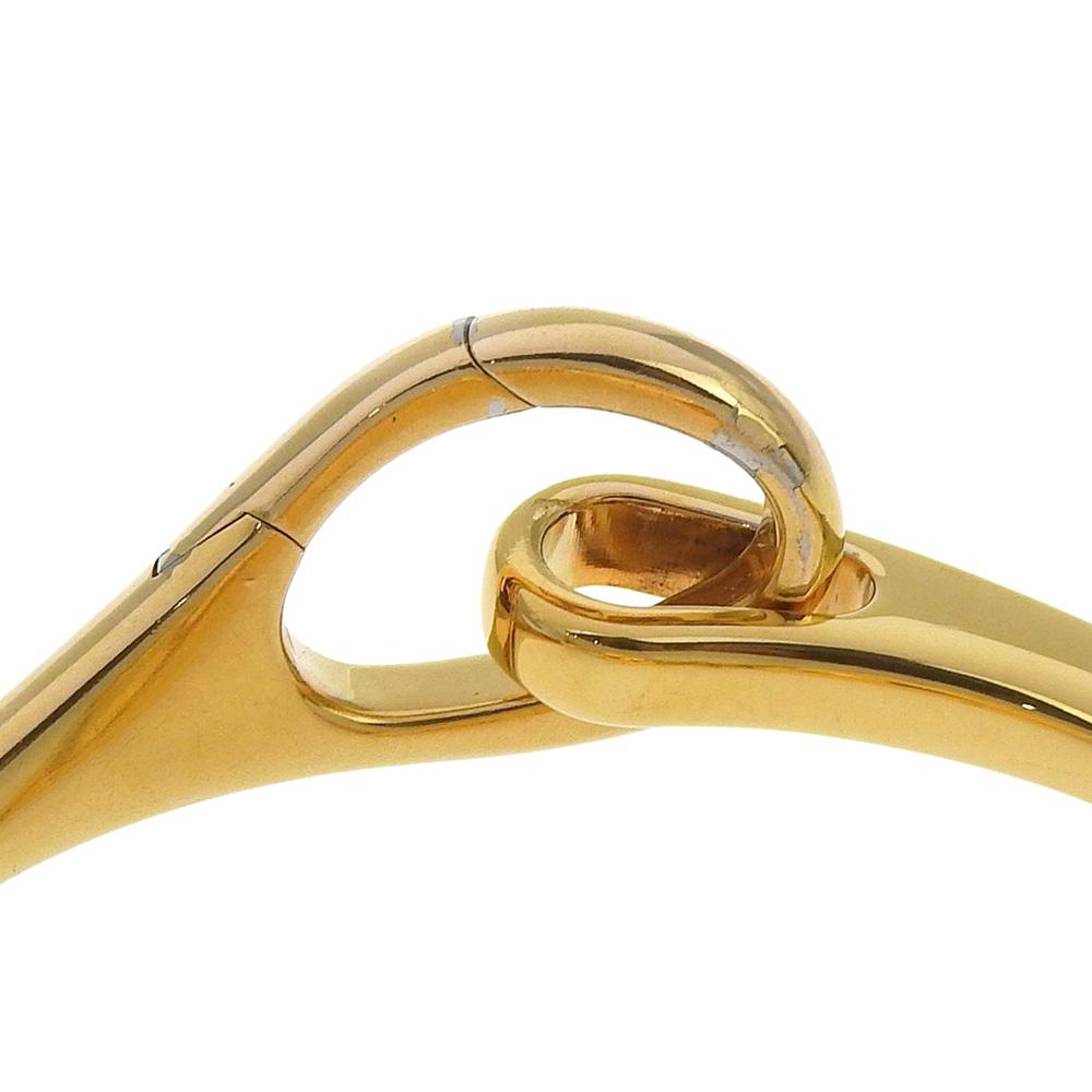 GUCCI Horsebit Watches YA103 whiteDial Plated Gold Quartz Analog display Women Used