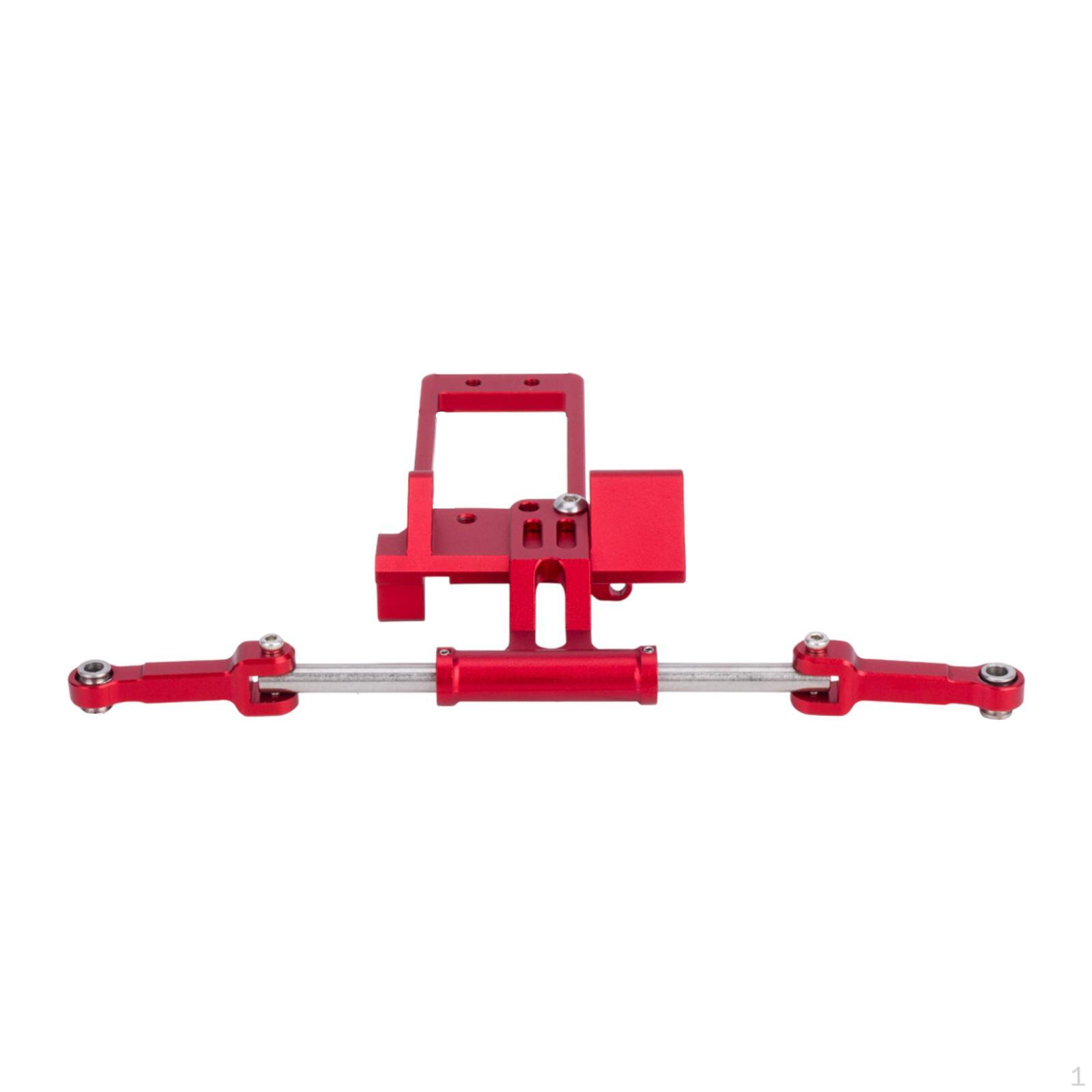 

Кріплення сервоприводу Bat 1/10 RC гусенична вісь професійної моделі повний комплект гідравлічного циліндра рульового керування сірий колір