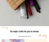 Trendy Women's Solid Color Pleated Makeup Clutch: Versatile, Fashionable, Stylish Plaid Bag
