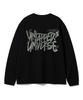 UNTAPPED STUDIO Universe Wild Lettering Oversized Long Sleeve T-Shirt 4 Colors