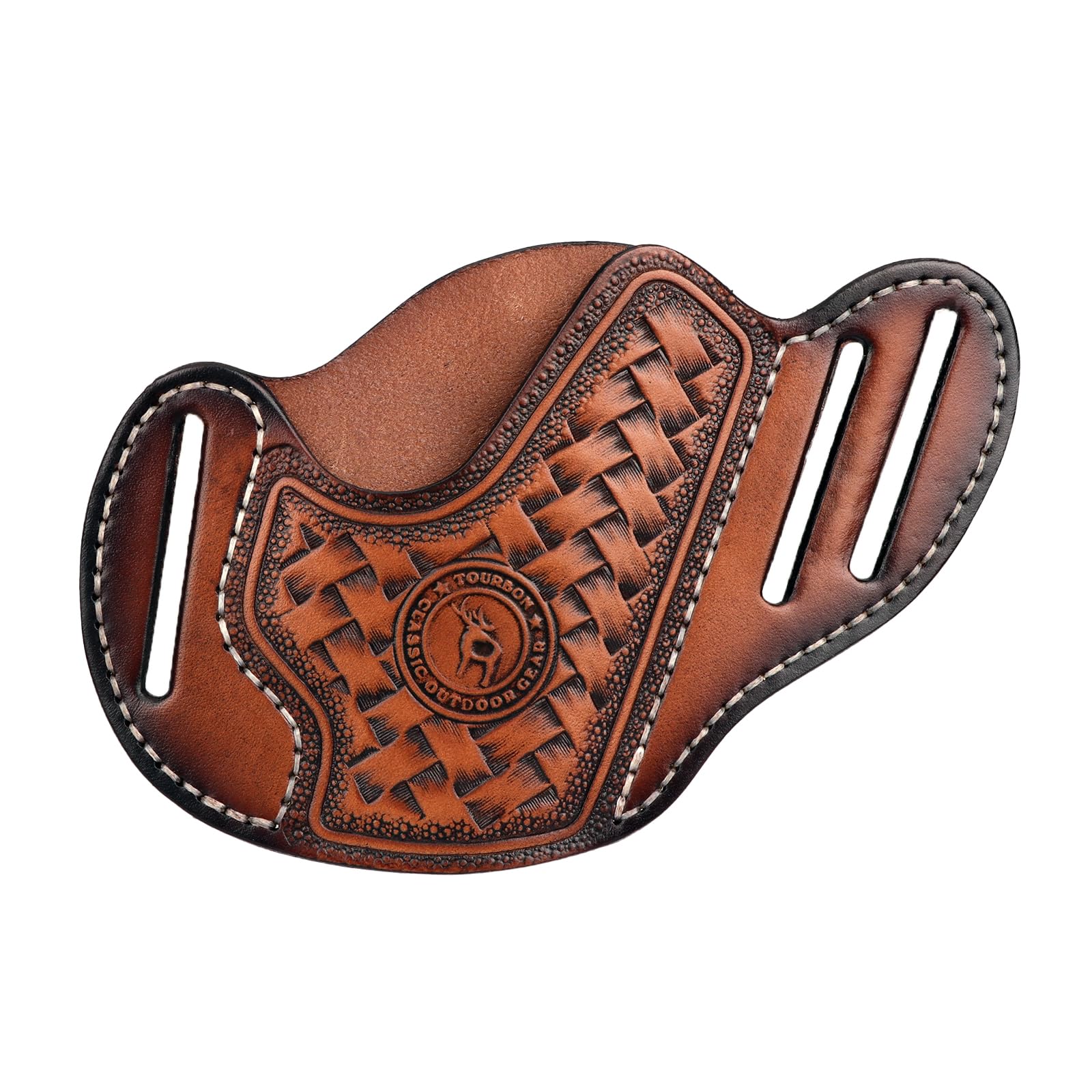 

TOURBON Настегна кобура для пістолета, Спорядження, Шкіра, Компактна, Настегна