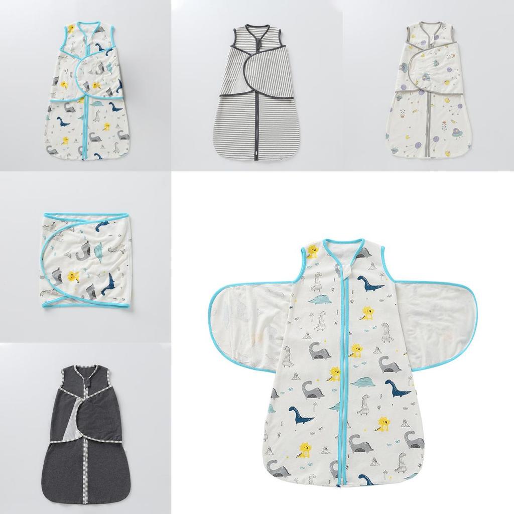 Dinosaur Baby Sleep Sack With Breathable Cotton For Newborns And Toddlers