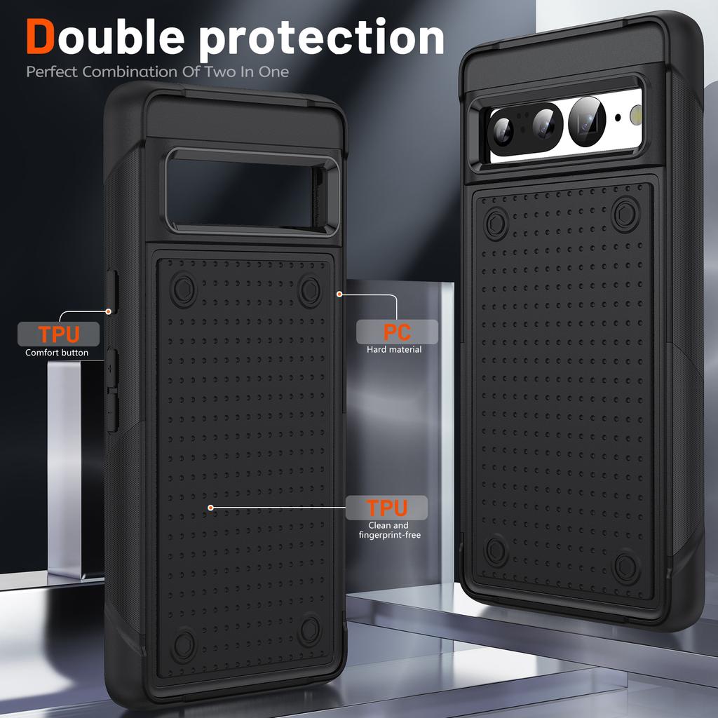 For Google Pixel 7A Pixel 7 Pro Case Military Grade Shockproof Non-Slip Soft Silicone Airbag Bumper for Google Pixel 7A 2025