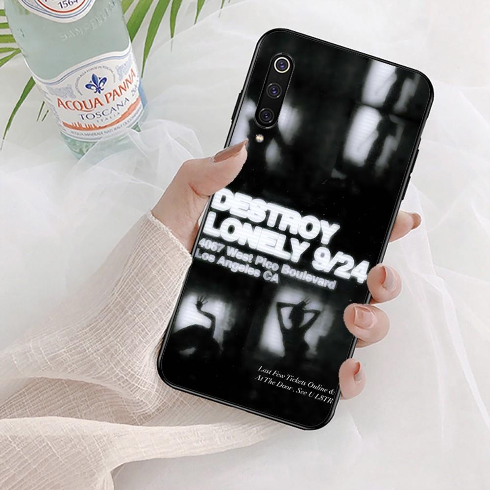 D-Destroy Lonely Lone Phone Case For Xiaomi Mi 5X 8 9 10 11 12 lite pro 10T PocoX3pro PocoM3 Note 10 pro lite Xiaomi Mi 10