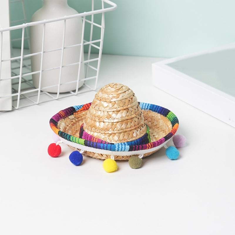 Mexico Hat Shape Hairband Easily to Maintain Hat Hairband Companion for Outdoor Activities and Fashion Beach Trips