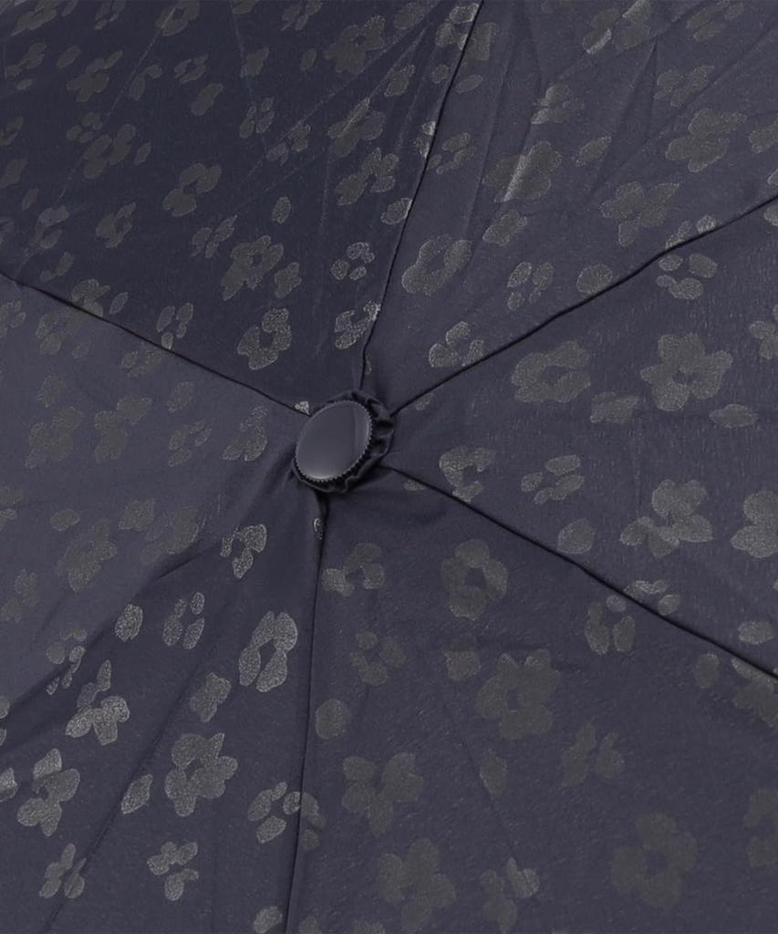 Afternoon Tea Living Folding Umbrella Leopard Navy HT74, Print,