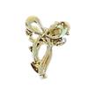 Bowknot Hair Clip Alloy Claw Clips Hair Banana Barrettes Non-Slip Jaw Clip Girls Metallic Hair Claw for Women Side Bangs