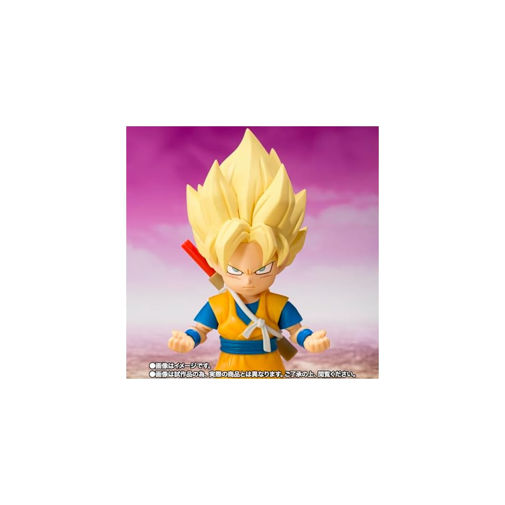 Soul Nations S.H.Figuarts Dragon Ball Z Super Saiyan Goku Mini Action Figure 10cm