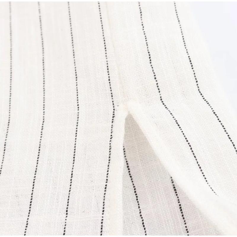 Losgebreide Patchwork Lange Jurken Vrouwen Elegant V-hals Lange Mouw Ruches Split Jurk Herfst Dame Casual Vakantie Robe