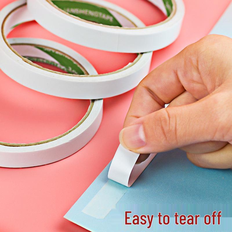 Ultra-Thin Strong Double-Sided Sponge Tape - No Residue, High Viscosity for Glass, Wall, and Fabric.