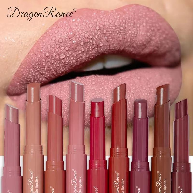 Rossetto di velluto lussuoso, formula idratante riccamente pigmentata, lucidalabbra, smalto per labbra a lunga tenuta, regalo per il trucco delle labbra per le donne