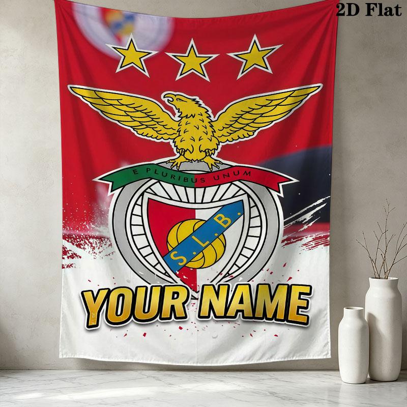 Slbenfica Wall Hanging Printed Fabric Blanket Decorative Tapestries for Bedroom Living Room Home Decor