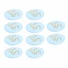 10Pcs Gender Reveal Button Pins Tinplate Baby Shower Party Favors Decoration Supplies