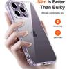 Luxury Shockproof Silicone Clear Phone Case For iPhone 16 15 14 13 12 11 16 Pro Max X XR Xs Max 7 8 Plus Transparent Soft Cover