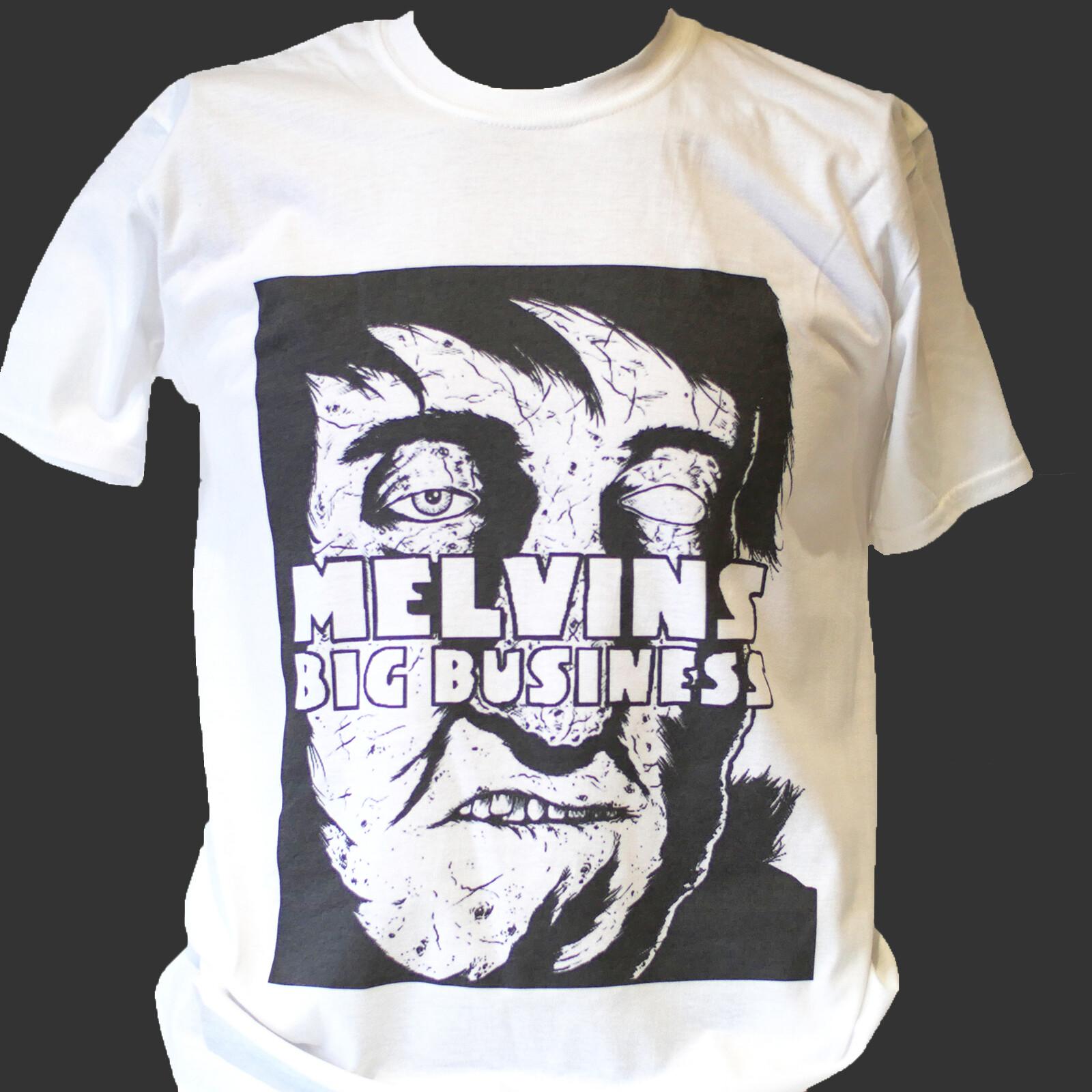 MELVINS BIG BUSINESS METAL HARDCORE PUNK ROCK FLYER T-Shirt Mens Womens Tees Top unisex S-3XL 2XL
