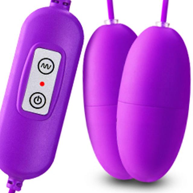 USB Mini Single and Double Jumping Egg Masturbation Device Adult Sexy Toys Waterproof