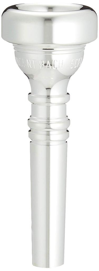 Bakre flugelhorn munnstykke 5C sølvbelagt finish