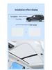 Electrostatic Sunshade for Great Wall 23: Heat Insulation, Sun Protection, Privacy, Camping, Opaque.