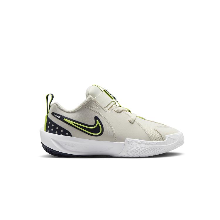 Nike GT Cut 3 PS Phantom Light Lemon Twist Kids Sneakers Cream Obsidian White FD7034-005