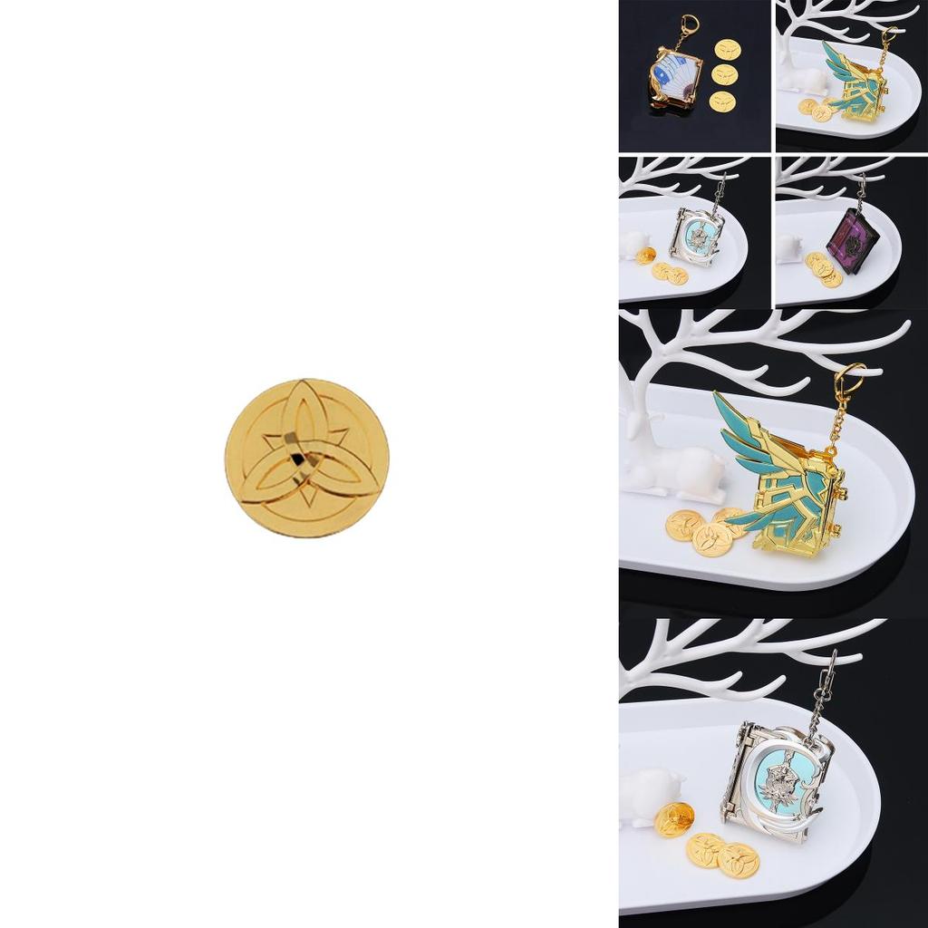 Genshin Impact Schlüsselanhänger Jean Gunnhildr Ganyu Keqing Barbara Gunnhildr Hochwertiger Zinklegierungs-Schlüsselanhänger