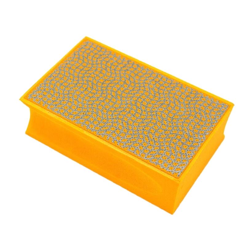 Stable Adamantite Coated Handheld Grinding Block Ergonomic Grip For Precise Trimming On Various Materials Workshop