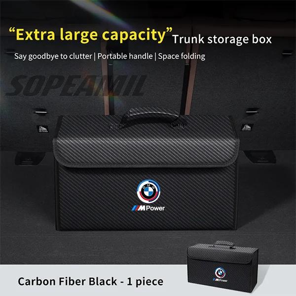 AAAPG1 For BMW E39 E46 E60 E90 F10 F15 F20 F25 F30 G20 G30 X1 X3 X4 X5 X7 Car Trunk Storage Box Organizer Foldable Stowing Tidying Bag
