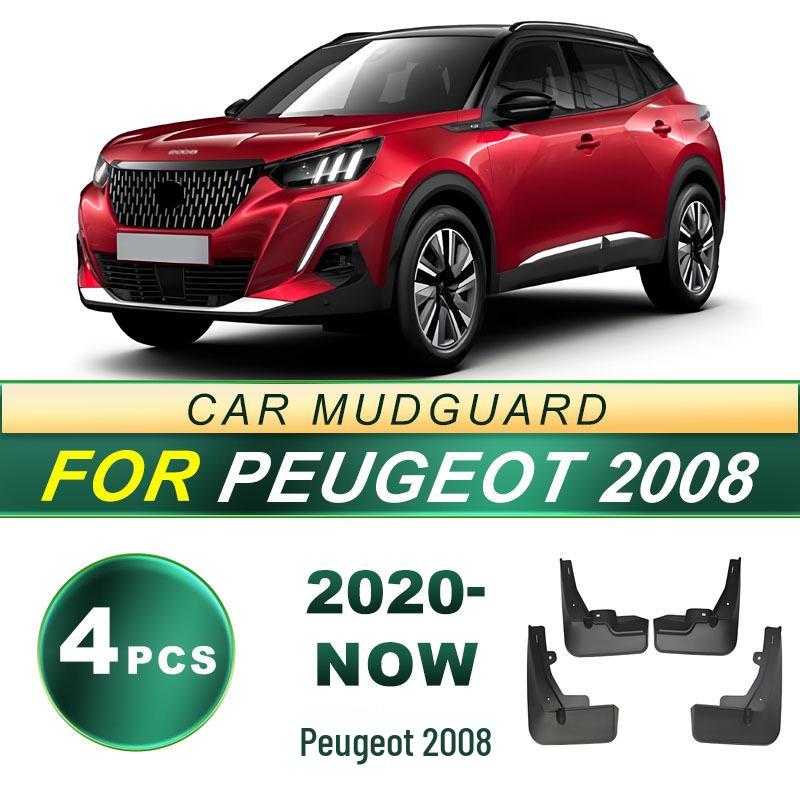 Peugeot 2008 (2020+) Splash-Proof Rubber Mud Flaps