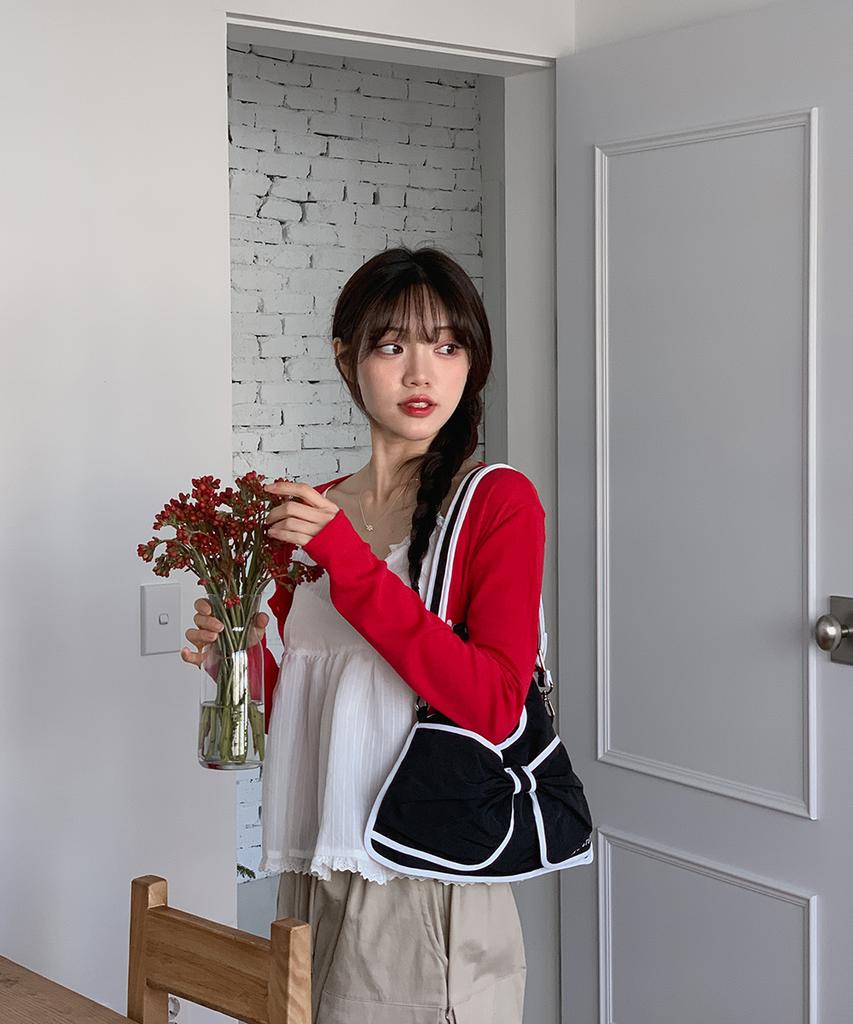 Atil Studio Whisper Ribbon Bag (3-Way) / Airy Series _ [Chic Noir]