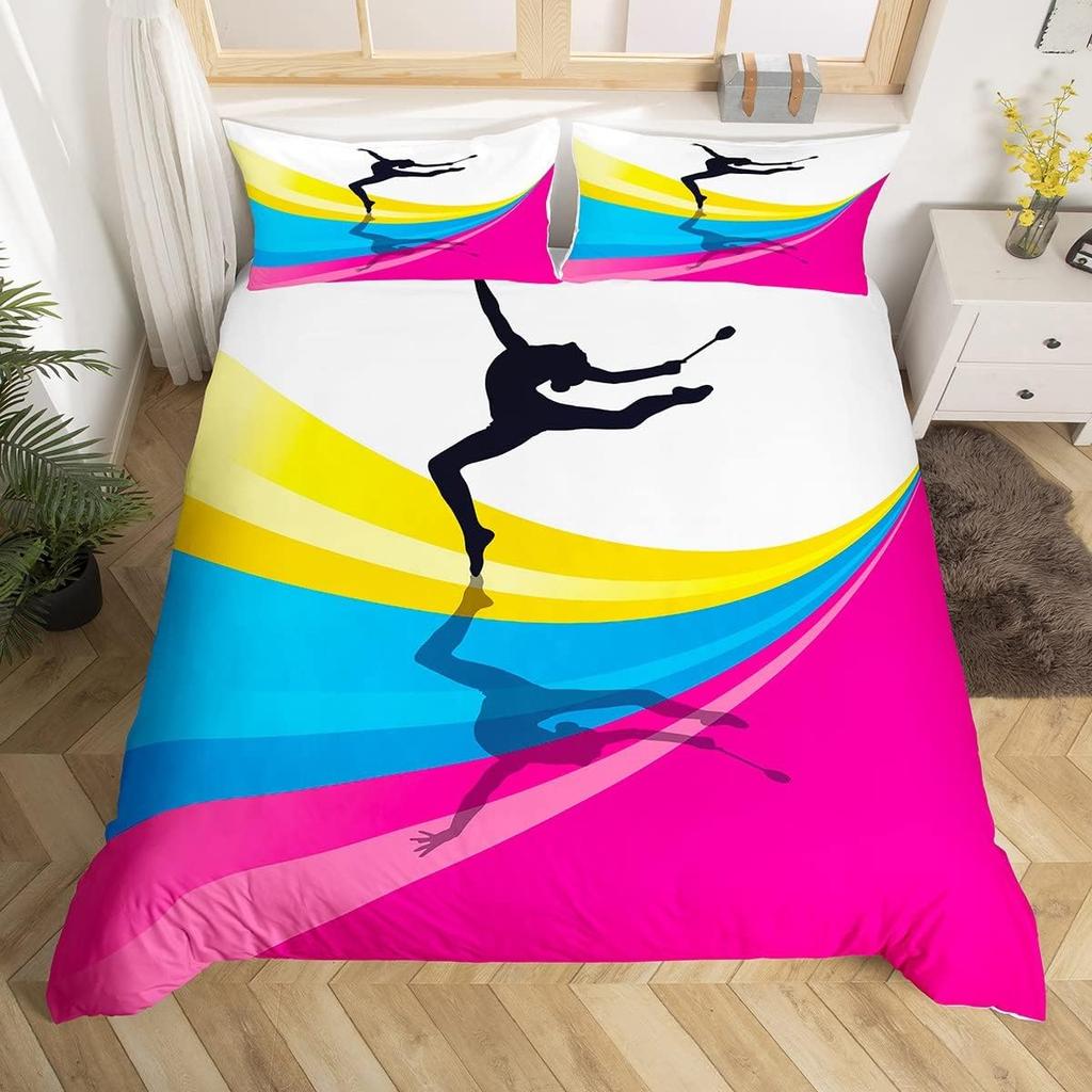 Comforter Paris Eiffel Tower Twin Kingballet Dancer Swan Cartoon Bedding Setgirls Boys Gift Floral Romantic Comforter