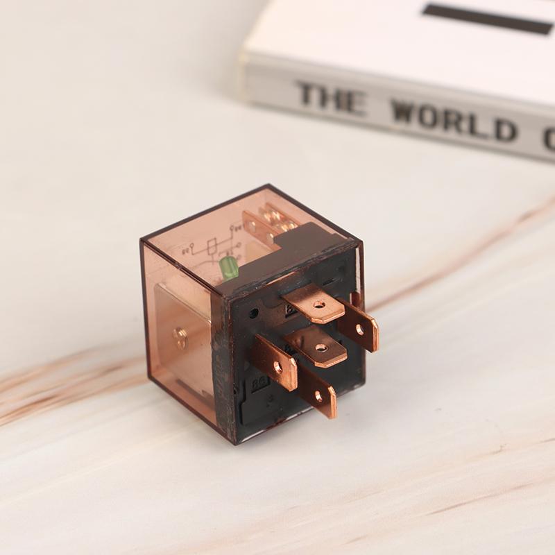 Dc 12V 24V Waterproof Automotive Relay 4/5Pin Spdt Car Control Device 100A With Light Car Relays Control Switch