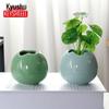 KEYSHEEL Celadon Decorative Vase Set