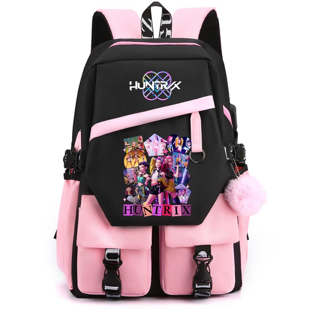 Anime Printed Large Capacity Backpack for Teenger Student Girl Boy Schoolbag Bookbag Women Waterproof Travel Bag Gift