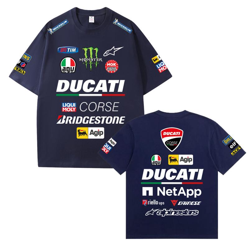 

2026 Літня футболка Red Bull DUCATI F1 для перегонів – Повсякденна спортивна з коротким рукавом для фанатів 2XL