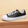 Herrskate Äkta Läder Sneakers Herr Bekväma Allround Casual Sport Skateboard Skor Vårmode Andningsbara Promenadskor