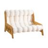 Comfortable Cat Sofa Chair Fleece Pet Bed Cozy Shelter for Cats and Puppies Home Cat Bedding Lounger