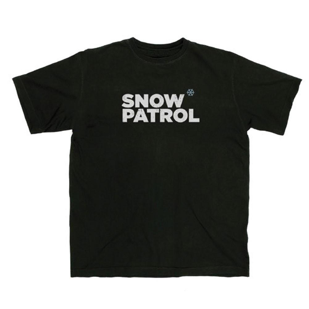 

Men s Snow Patrol Logo T-Shirt Mens Womens Tees Top Black M