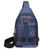 New breast bag trendy shoulder bag outdoor casual messenger bag waterproof and wear-resistant multi-functional Oxford cloth chest bag