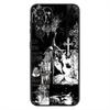 Gothic Cyber Sigil Cross Eyes Skull Phone Case For Samsung Galaxy A32,21s,22,31,52,53,72,73,Note20,8,9,10 Silicone Black Cover