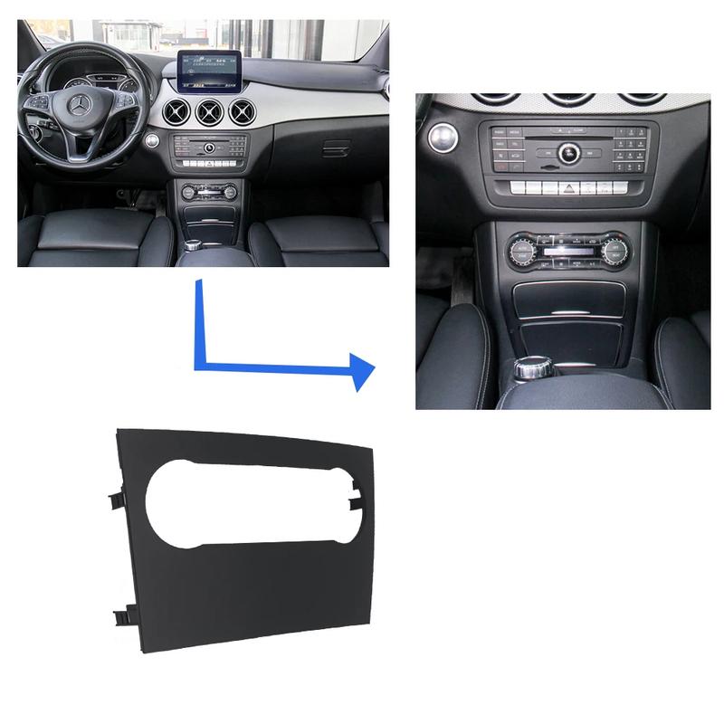 For MERCEDES BENZ B class (W245) 2005-2011 Dash Kit Install Facia Panel Console Bezel Adapter Plate Trim Cover