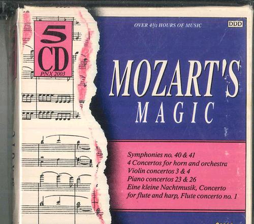 CD VARIOUS - Mozart's Magic PNX2003 VENZIO TMK 1992 Japan Classical Used
